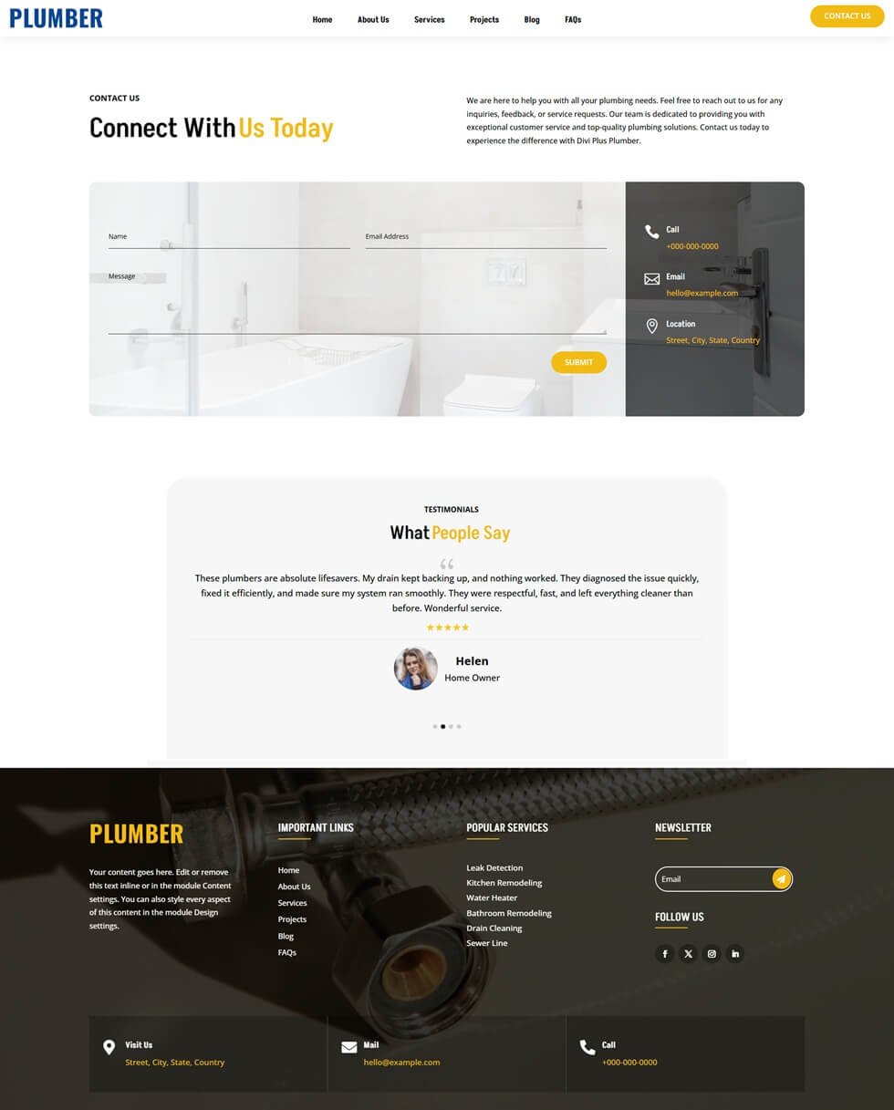 Construction Contact