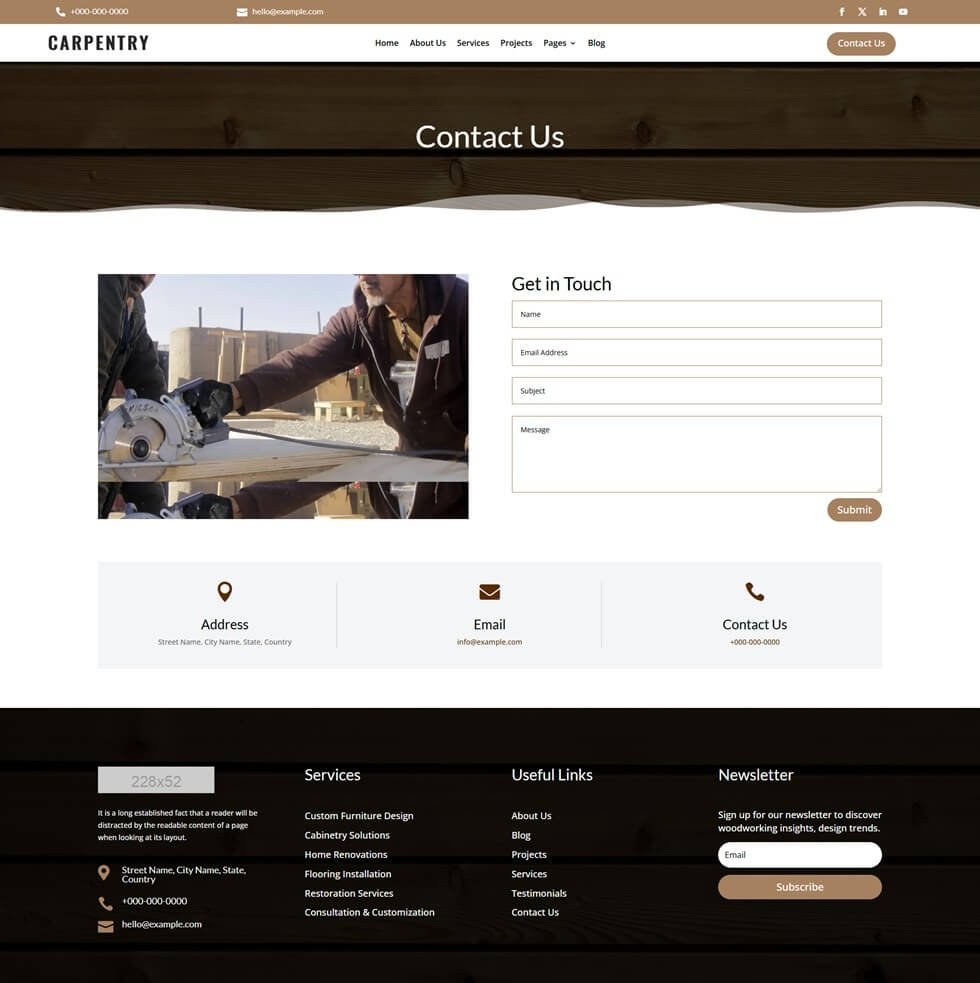 Accountant - Contact Page